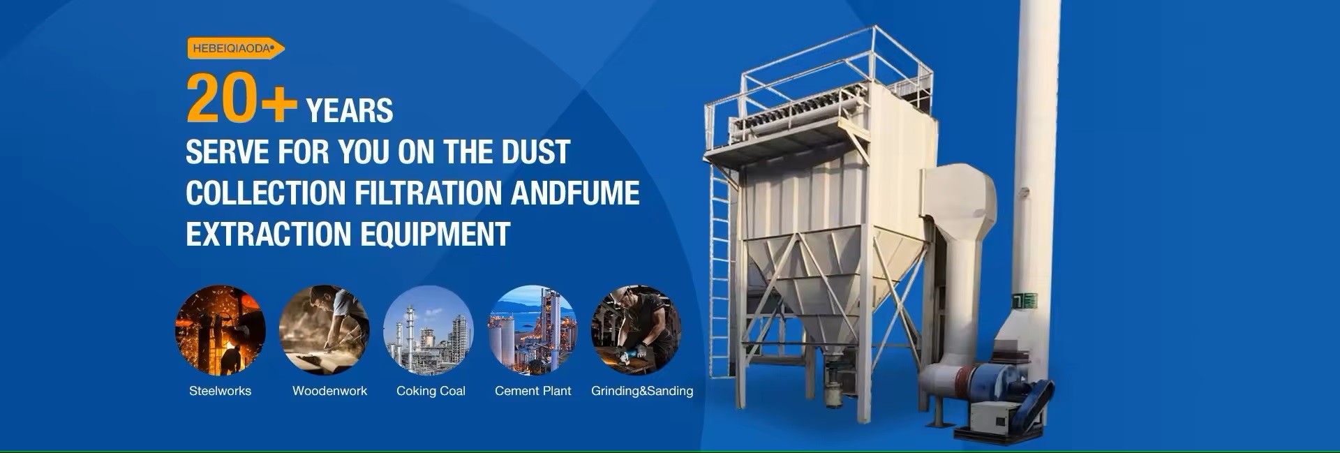 qualidade Sistema de recolha de poeira industrial fábrica