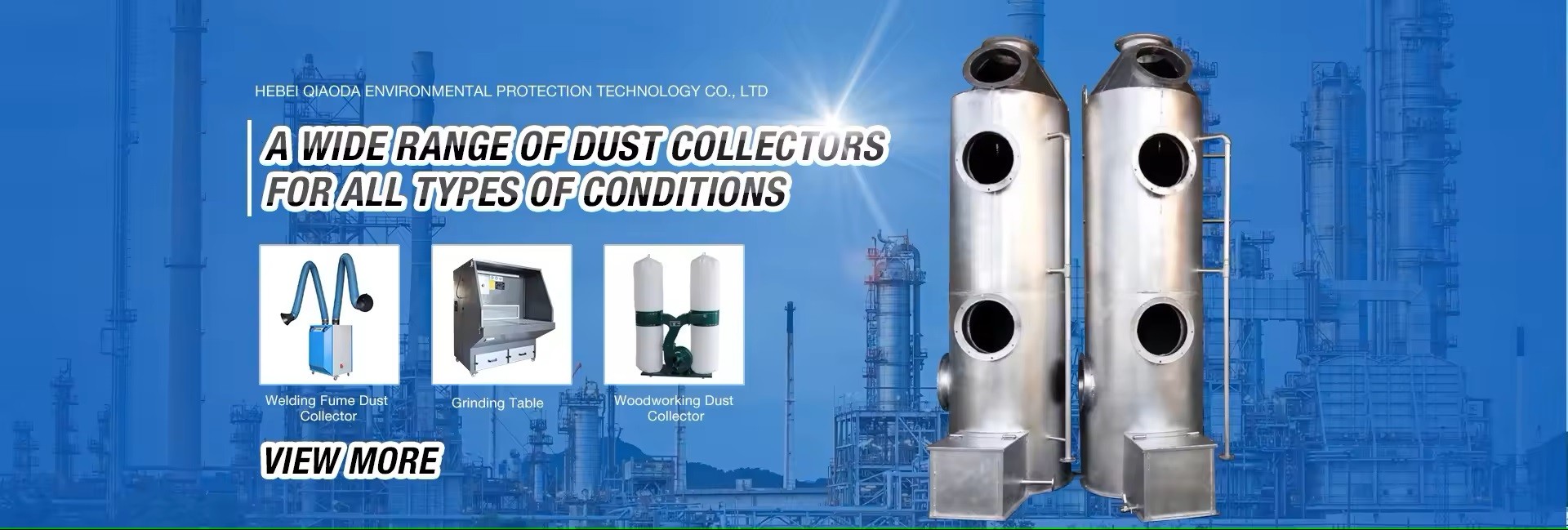 qualidade Sistema de recolha de poeira industrial fábrica