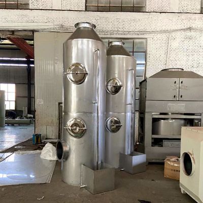 Equipamento de controlo da poluição do ar para fabricantes de alimentos e produtos químicos