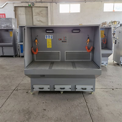 Venda a quente Industrial de moagem colector de poeira Polishing Table Down Draft Table Sanding Table Com colectores de poeira