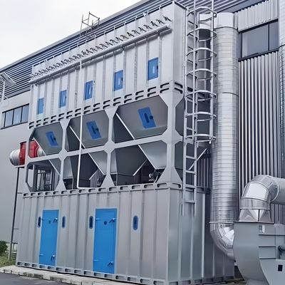 Fabrica de madeira Equipamento de remoção de poeira industrial Sistema de controlo PLC
