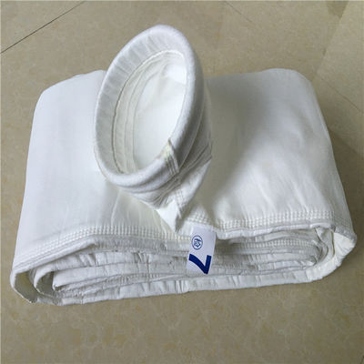 Industrial Water Repellent Oil Repellent Polyester Needle Felt Filter Bags Baghouse Filter Bags