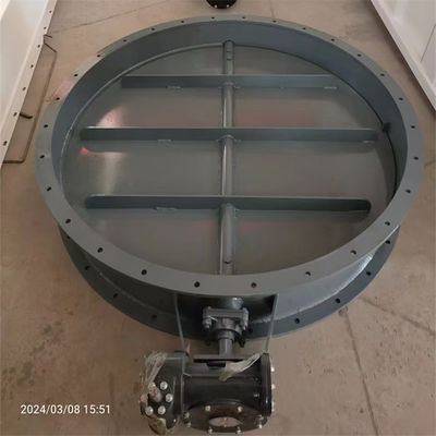 Válvula de ventilação elétrica de gás de combustão industrial tipo regulavel