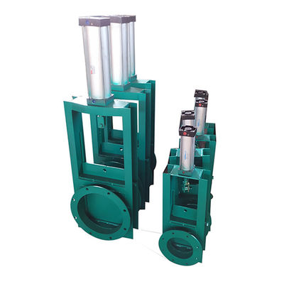Válvula de porta elétrica industrial, tomada de aço fundido com ligações de extremidades de flange DN50 ̇ 500