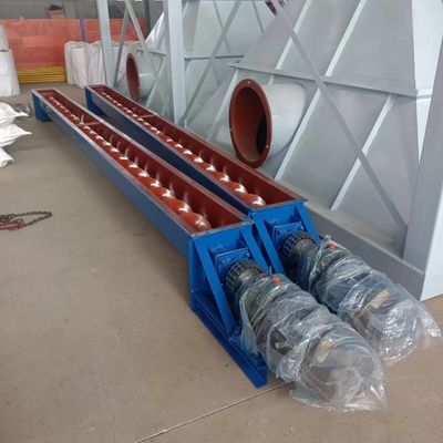 Transportador de parafuso elétrico de aço de tipo U Transportador de parafuso de grãos portátil