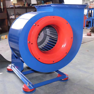 4-72 Ventilador centrífugo industrial 5.5kw Capacidade de ar soprador de projecto induzido 5000-6000 M3/H