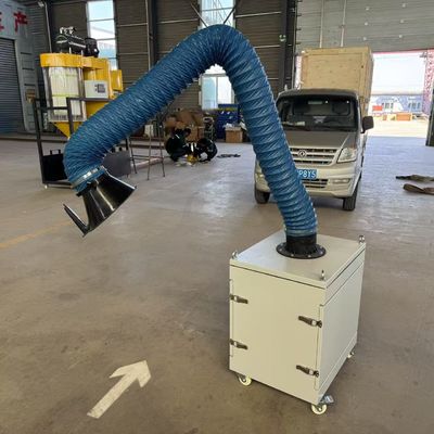 Industrial Dust Collector Portable Welding Fume Extractor With Suction Arm