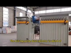 Equipamento de remoção de poeira para sacos industriais, coletores de poeira a jato de pulso