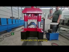 Vídeo da máquina de ensaio automática de prensagem de telhas