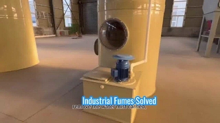 Torre de desembaçamento PP de gases de exaustão industrial洗涤塔